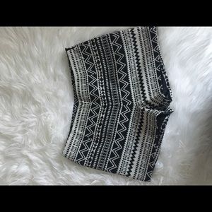 Forever 21 high waisted Aztec shorts